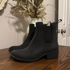 Jeffrey Campbell Havana Black Fain Booties